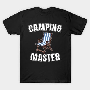 Funny Camper Camping Master Hiking Outdoor Gift T-Shirt